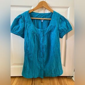 Denver Hayes peasant style blouse